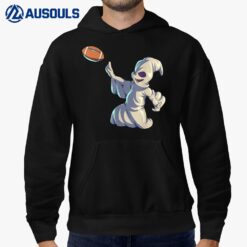 Football Ghost Halloween Hoodie