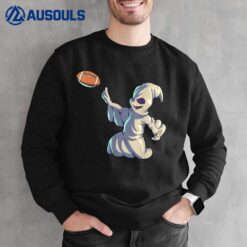 Football Ghost Halloween Sweatshirt