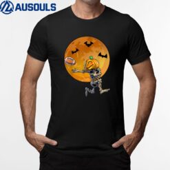 Football Skeleton Halloween T-Shirt