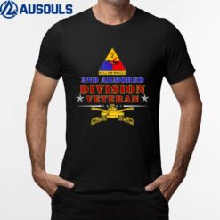 Fort Hood Texas TX 2nd Armored Division Veterans T-Shirt