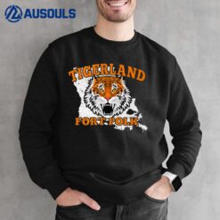 Fort Polk Alumni Louisiana La Tigerland Veterans Vintage Ver 1 Sweatshirt