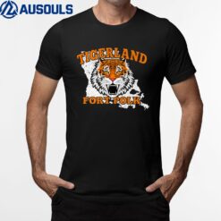 Fort Polk Alumni Louisiana La Tigerland Veterans Vintage Ver 1 T-Shirt