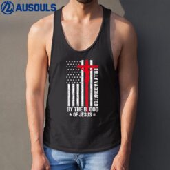 Fully Vaccinated By The Blood Of Jesus Christian Women Men Tank Top