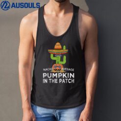 Fun Cute Halloween Fall Saying  Funny Pumpkin In The Patch Tank Top