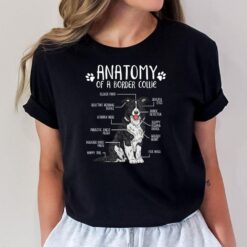 Funny Anatomy Border Collie Dog Lover T-Shirt