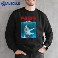 Funny Beagle   UnderWater Dogs Sweatshirt