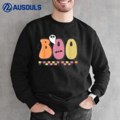 Funny Boo With Ghost & Pumpkins Halloween Costume Ver 1 Sweatshirt