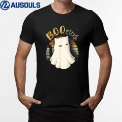 Funny Booring Halloween Pun Cat Lover T-Shirt