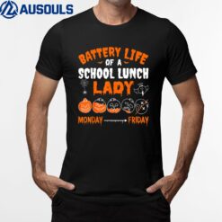 Funny Cafeteria Worker Halloween School T-Shirt