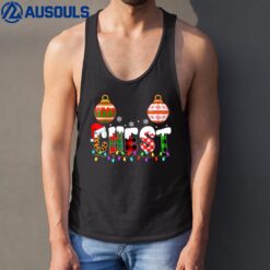 Funny Chest Nuts Couples Christmas Chestnuts Adult Matching Ver 2 Tank Top