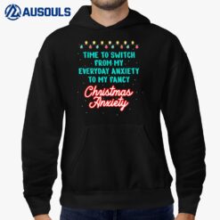 Funny Christmas Anxiety Hoodie