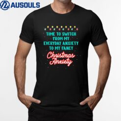 Funny Christmas Anxiety T-Shirt