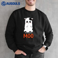 Funny Cow Halloween Costume Cows Boo Sweatshirt