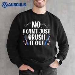 Funny Dog Groomer Art For Men Women Dog Grooming Pet Groomer Sweatshirt