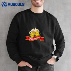 Funny Dont Worry Beer Happy Oktoberfest Mass Beer Sweatshirt