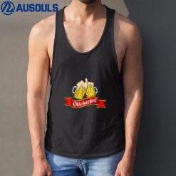 Funny Dont Worry Beer Happy Oktoberfest Mass Beer Tank Top