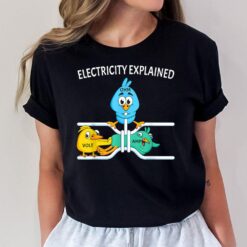 Funny Electrician For Men Women Electricity Engineer Nerd Ver 2 T-Shirt