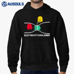 Funny Electricity Explained Stuff I Teacher Nerd Gift Hoodie