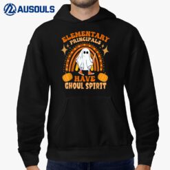 Funny Eletary School Principal Halloween Spooky Ghost Hoodie