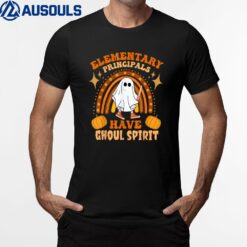 Funny Eletary School Principal Halloween Spooky Ghost T-Shirt