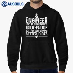 Funny Engineer Gift For Men Women Cool Engineering Mechanic Hoodie