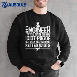 Funny Engineer Gift For Men Women Cool Engineering Mechanic Sweatshirt