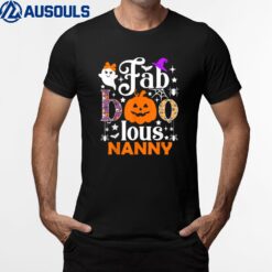 Funny Faboolous Nanny Halloween T-Shirt