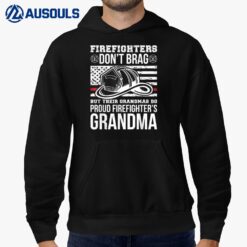 Funny Firefighter Grandma Fireman Grandmother Hoodie