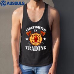 Funny Fireman In Training Tank Top