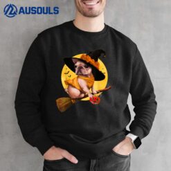 Funny French Bulldog Halloween Costume Dog Sweatshirt