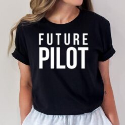Funny Future Pilot Premium T-Shirt