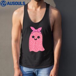 Funny Ghost Breast Cancer Is Boo Tank Top