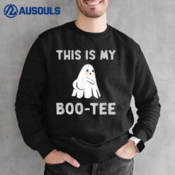 Funny Halloween Ghost This Is My Boo Tee Sweatshirt