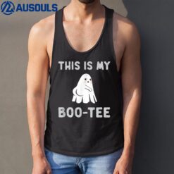 Funny Halloween Ghost This Is My Boo Tee Tank Top