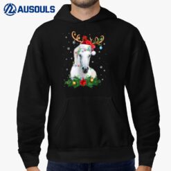 Funny Horse Reindeer Antlers Lights Ornament Christmas Xmas Hoodie