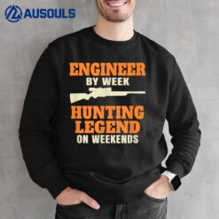 Funny Hunting Engineer Sweatshirt