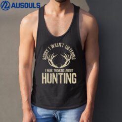 Funny Hunting Quote Saying Deer Venison Elk Hunter Gift Tank Top