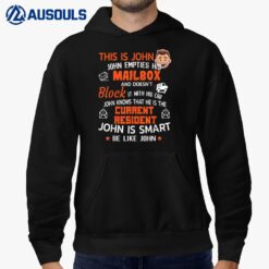 Funny Mail Carrier Gift For Postman Mailman Postal Worker Hoodie