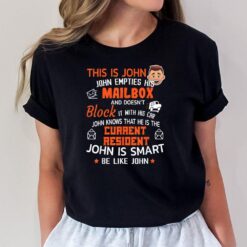 Funny Mail Carrier Gift For Postman Mailman Postal Worker T-Shirt