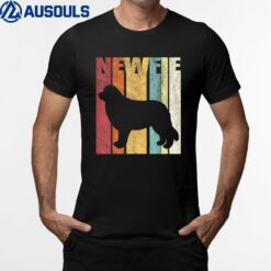 Funny Newfoundland Dog Newfie Owner Retro Vintage Ver 1 T-Shirt