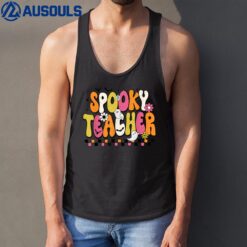 Funny Spooky Teacher Halloween Tank Top