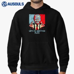 Funny Vintage Trump Anti-Biden Lets Brandon Go Republican Hoodie
