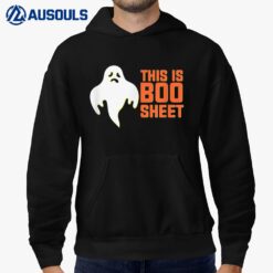 Funny and Cute Spooky Ghost Boo Sheet Halloween Hoodie