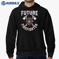 Future Firefighter Men Women Thin Red Line Firefighting Ver 2 Hoodie