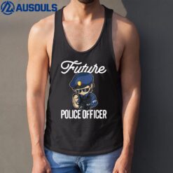 Future Police Officer Boy Tank Top