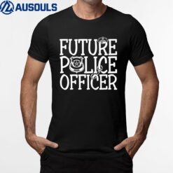 Future Police Officer Kids Cop Funny T-Shirt