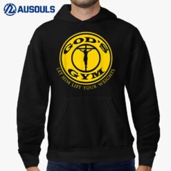 GODS GYM RELIGION  Christ Jesus Church Hoodie