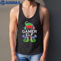 Gamer Elf Matching Family Christmas Funny I'm The Gaming Elf Tank Top