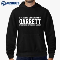 Garrett Personal Name Funny Garrett Hoodie