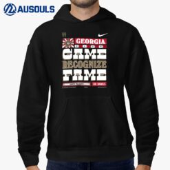 Georgia Bulldogs Game Recognize Fame Back To Back Go Dawgs Hoodie